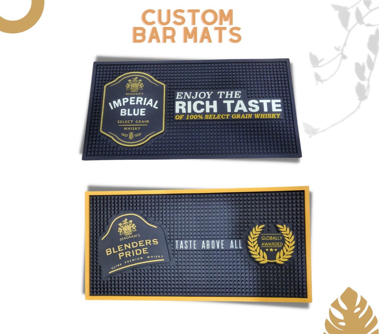 Promotional barmats,bar mats manufacturer,bar mats supplier,rubber bar mats,printed bar mats,